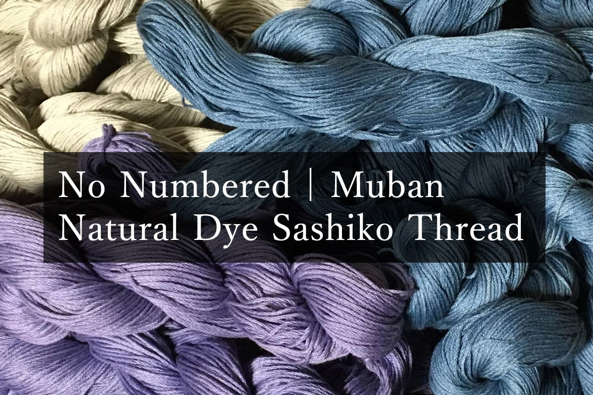 Muban Sashiko Thread | Once in a life-time Color