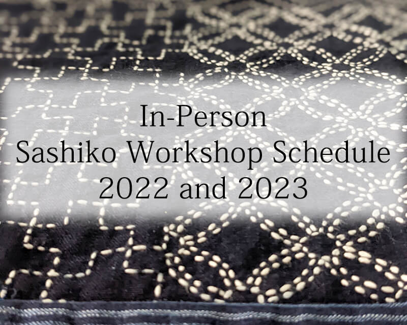 Sashiko Handstitching Workshop – The ArtsCenter